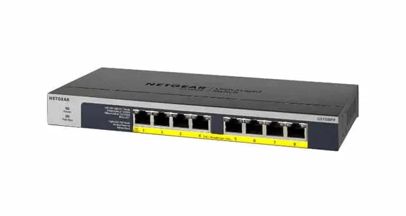 NETGEAR Rolls Out GS108PP Gigabit Ethernet Switch With 8 Gigabit Copper Ports