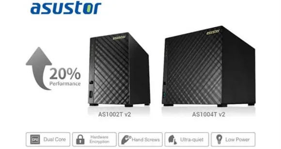 ASUSTOR Introduces AS1002T v2 and AS1004T v2