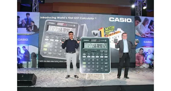 Casio India Presents the World’s First GST Calculator
