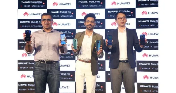 Huawei Introduces the King of Smartphones; Huawei Mate 20 Pro in India