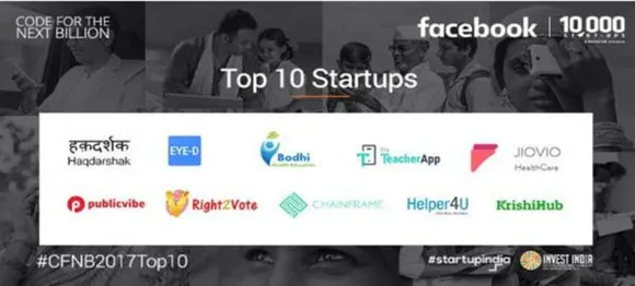 NASSCOM And Facebook’s ‘Code For The Next Billion’ Continues To Empower Social Impact Start-Ups To Solve For The Bottom The Pyramid