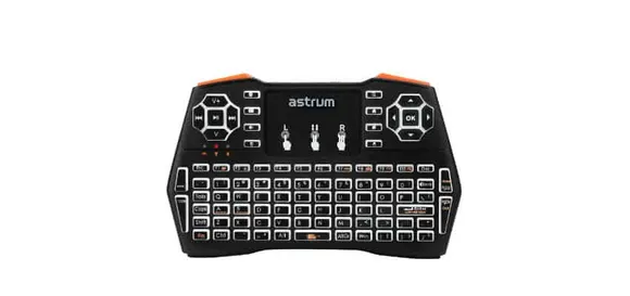 Astrum introduces First Wireless Smart Keyboard for Smart TVs
