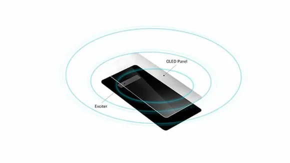 OLED screen of LG G8 ThinQ to act as audio amplifier