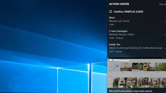 How to see your phone's Android notifications on Windows 10 PC