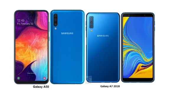 Samsung Galaxy A7 vs Galaxy A50: Comparison