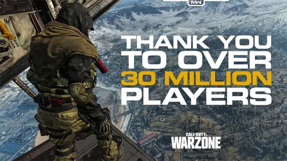 CoD Warzone crossed the 30 million mark within 10 days