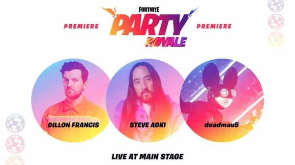 Deadmau5, Steve Aoki and Dillon Francis to perform in Fortnite’s Party Royale