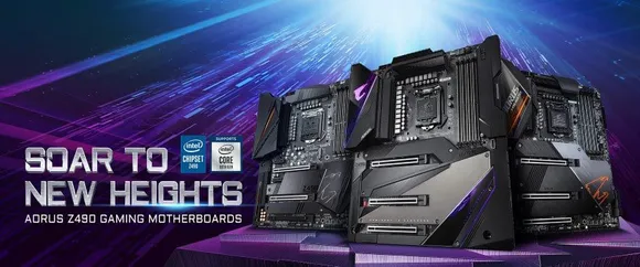 Gigabyte launches the Z490 motherboards