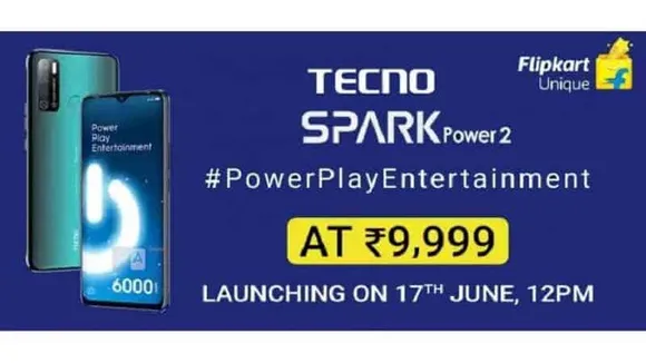 Tenco Spark Power 2 Launches in India Today on Flipkart, Priced at Rs. 9999