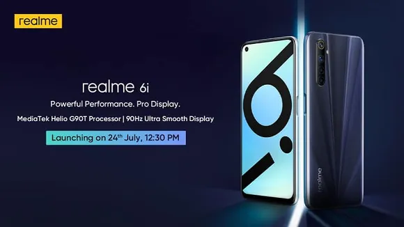 Realme 6i to launch in India on 24 July with Mediatek G90T Processor