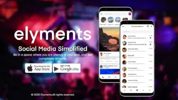 Elyments App- Social Media App Made by Indians for India in Here Now