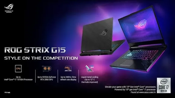 Asus Launches ROG Strix G15 in India, Price Starts at ₹84,990