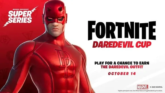 Daredevil Arrives on Fortnite on October 14th, Mark Your Calendars Folks