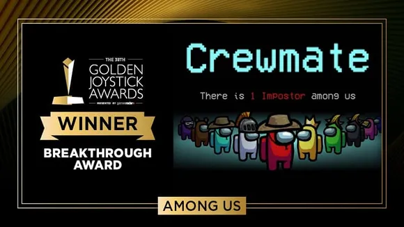 Among Us Wins Golden Joysticks Breakthrough Award, Congratulations