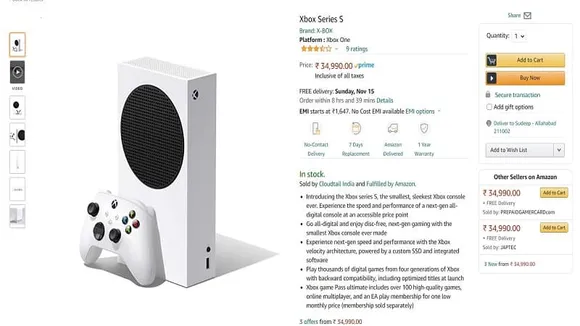 Xbox Series S Arrives in India, Available on Amazon for Rs. 34,990