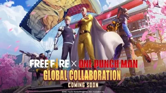Free Fire’s newest crossover welcomes in-game One-Punch Man content