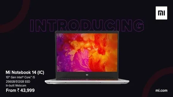 Xiaomi Launches Mi Notebook 14 (IC) with 10th Gen Intel i5 Processor in India