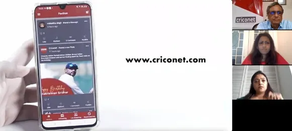 Criconet introduces live, interactive e-Coaching for Cricket