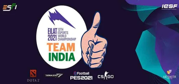 India’s National Champions to Participate in the Regional Qualifiers at the Esports World Championship 2021