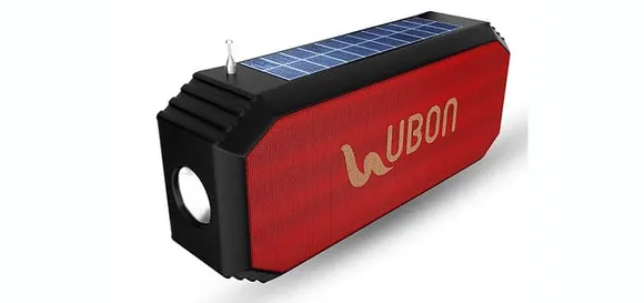 Ubon SP-40 Solar Chargeable Wireless Speaker: First Look