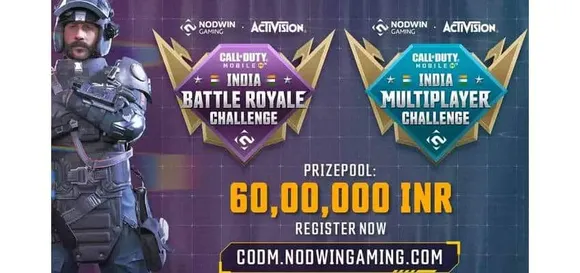 Mobile India challenge returns with a prize pool of INR 60 lacs : Call of Duty