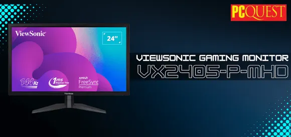 ViewSonic Gaming Monitor VX2405-P-MHD: 144Hz for All Gamers at Half Price