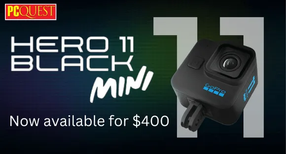 GoPro's Smallest Action camera, Hero 11 Black Mini 5.3K, now Available for $400