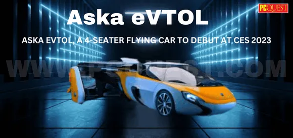 Aska eVTOL, a 4-seater Flying Car to Debut at CES 2023