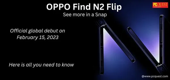OPPO Find N2 Flip Launching on February 15th in India