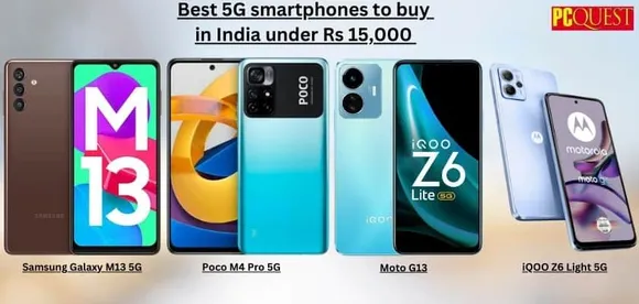 Best 5G Smartphones to Buy in India Under Rs 15,000