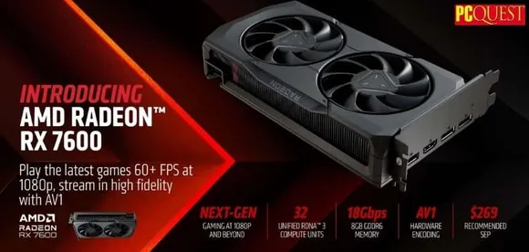 AMD Launches Radeon RX 7600 Graphics Card for High-End Gaming