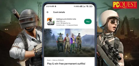 Battlegrounds Mobile India is Back in 2023-Download BGMI for Android and Play the Game to Get 4 Free Permanent Rewards