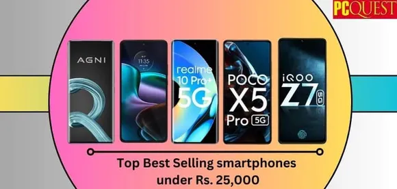 The Top Best-Selling Smartphones Under Rs. 25,000: Poco X5 Pro, Realme 10 Pro Plus, iQOO Z7 and More