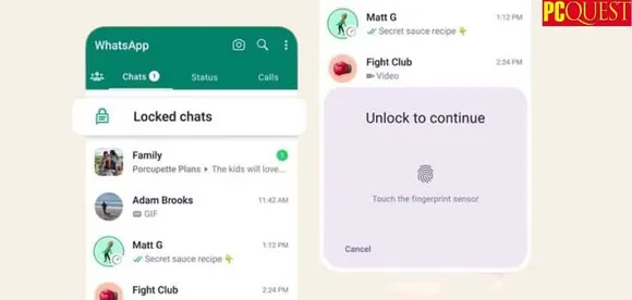 WhatsApp Lock and Hide Conversations with ‘Chat Lock’ Feature is Now Available