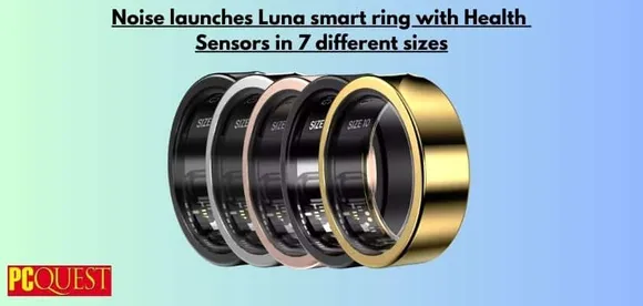 Noise Launches Luna Smart Ring with Health Sensors in 7 Different Sizes
