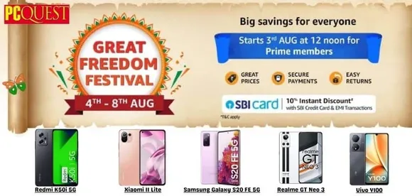 Amazon Great Freedom Festival 2023 Sale: Best Smartphone Discounts Under Rs. 30,000 Redmi K50i 5G, Xiaomi 11 Lite and More