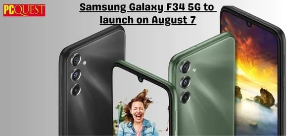 Samsung Galaxy F34 5G to Launch on August 7; with No Shake Camera and 6000mAh Battery
