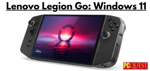 Lenovo Unveils Legion Go handheld gaming console with Windows 11
