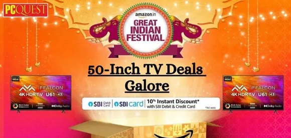 Amazon Great Indian Festival Sale: Grab Biggest Deals on 50-Inch TVs and More