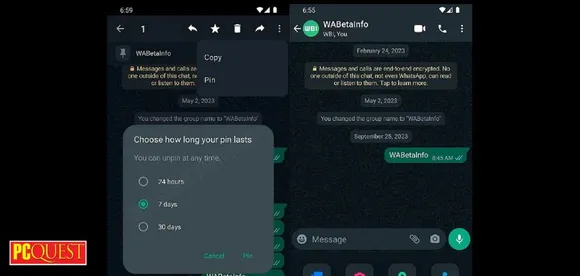 WhatsApp is Testing Pinned Messages in Group Chats, Working on a Username Picker and IP Address Protection