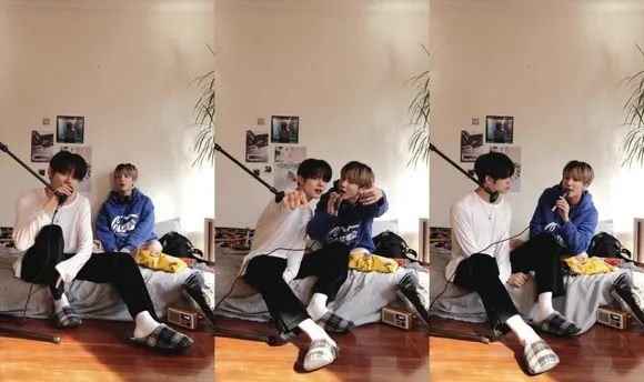 TXT members YEONJUN and TAEHYUN dropped their cover of “Stay” by The Kid LAROI and Justin Bieber.<br />
