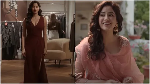 Janhvi Kapoor nails Indian and western looks in the teaser of her upcoming  film Bawaal