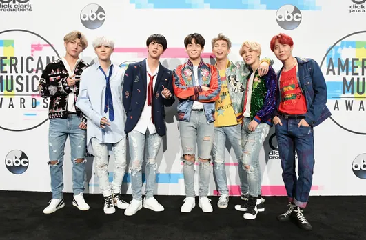 World Famous BTS Takes Home All The Three Awards At The 2021 AMAs<br />
