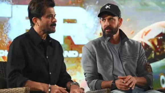 Anil Kapoor breaks into tears as Hrithik Roshan praises him and says: 'I again turned into an assistant on 'Fighter' - WATCH video
