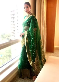 Did Faf du Plessis’s wife Imari wear Anushka Sharma’s saree for Glenn Maxwell’s reception? Full story here