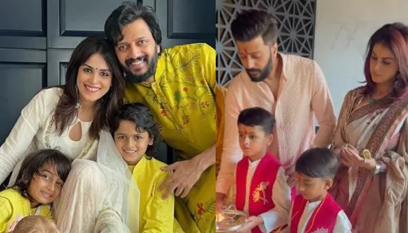 Riteish Deshmukh Shows How He And Genelia D'Souza Make Eco-Friendly Ganpati  Every Year With Sons