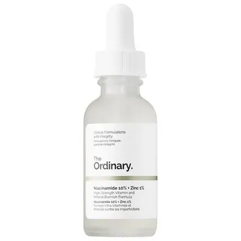 The Ordinary Niacinamide 10% + Zinc 1% High Strength Vitamin and Mineral  Blemish Formula 30ml - FREE Delivery