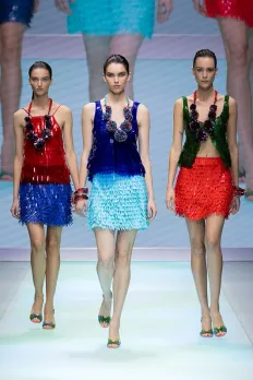 Milan Fashion Week S/S 2022 Emporio Armani runway show