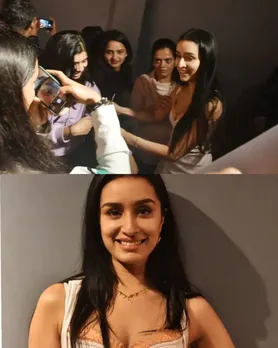 Shraddha Kapoor meets fans in Bangalore!