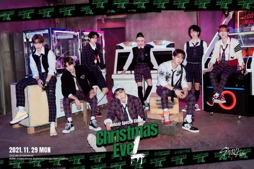 K-Pop idol Group Stray Kids Releases Teaser Images Fo  Special Single Album, Christmas EveL This 2021<br />
